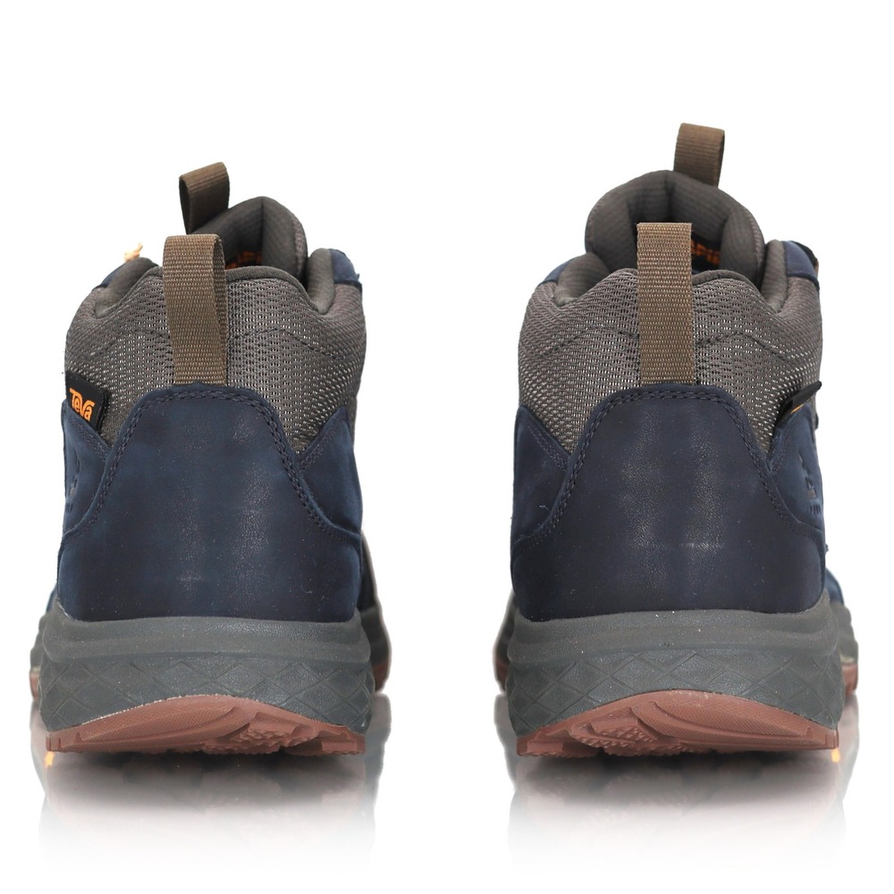 Teva Ridgeview Mid NEW Hiking Boots Mens 11 Blue Brown Waterproof Hiking Outdoor - Picture 8 of 11